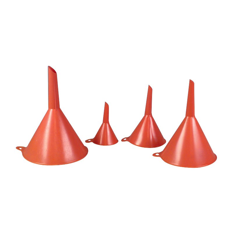 Cartrend trechterset met luchtgroeven, 4-delig