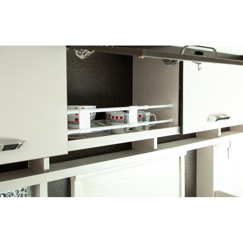 Caravan dubbelsteunstang, lengte: 410 - 710 mm