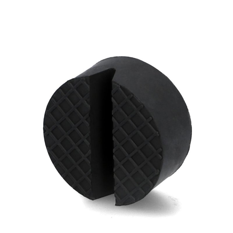 Cartrend rubberen oplegger voor krik, zwart