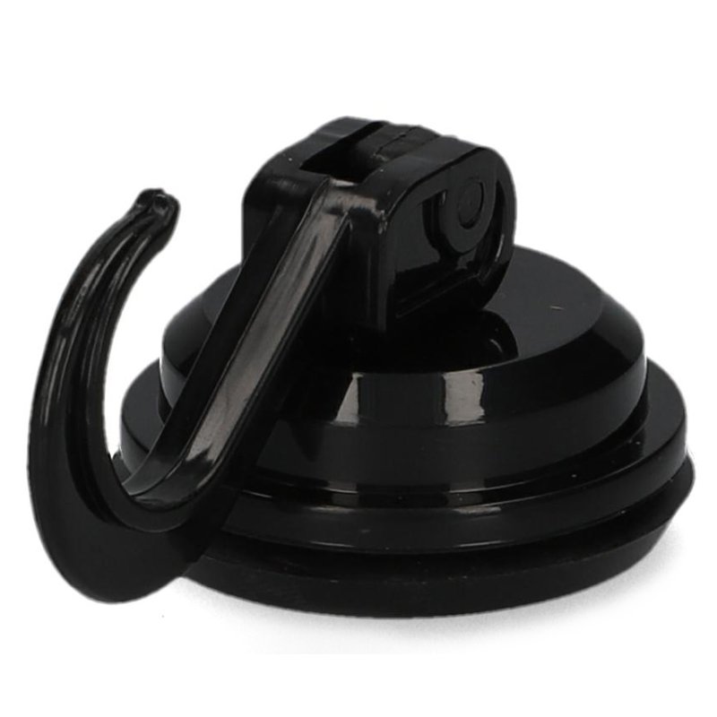 Cartrend zuignaphaken zwart, draagkracht 4 kg, 2 stuks