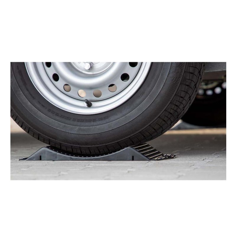 Cartrend bandenbeschermers set kunststof zwart 2 stuks