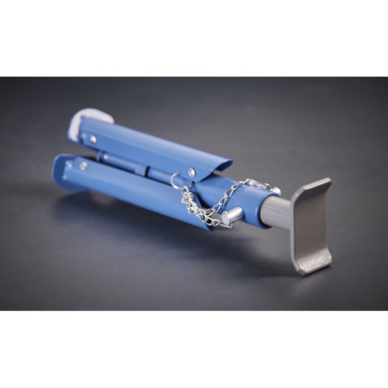 Cartrend - Assteunen - Draagvermogen: 2.000 kg - Kleur: Blauw