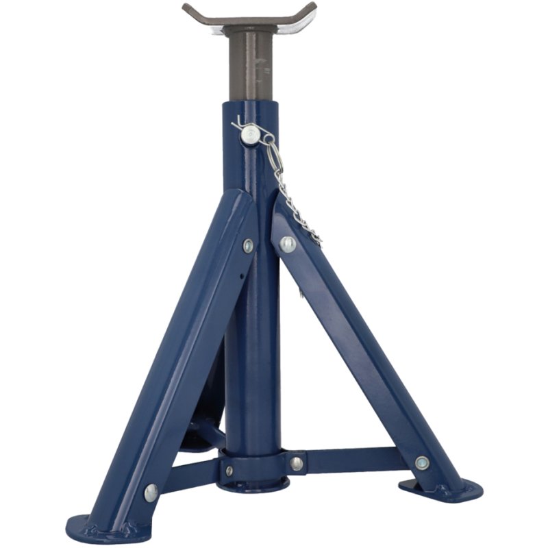 Cartrend - Assteunen - Draagvermogen: 2.000 kg - Kleur: Blauw