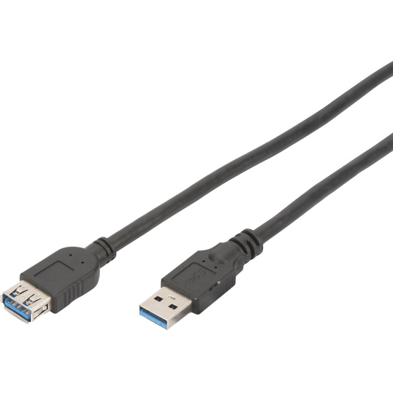 DIGITUS USB 3.0 verlengkabel, 3,0 meter