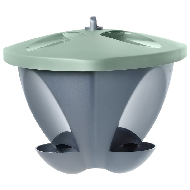 Orthex vogelvoederhuisje BIRDIE groen/antraciet