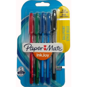 Paper Mate balpen InkJoy 100, 8 stuks, zwart