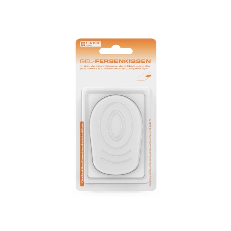 PU-gelkussentjes voor de hiel, 1 paar