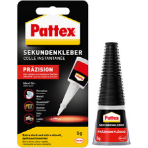 Pattex secondelijm precisie, 5 g tube
