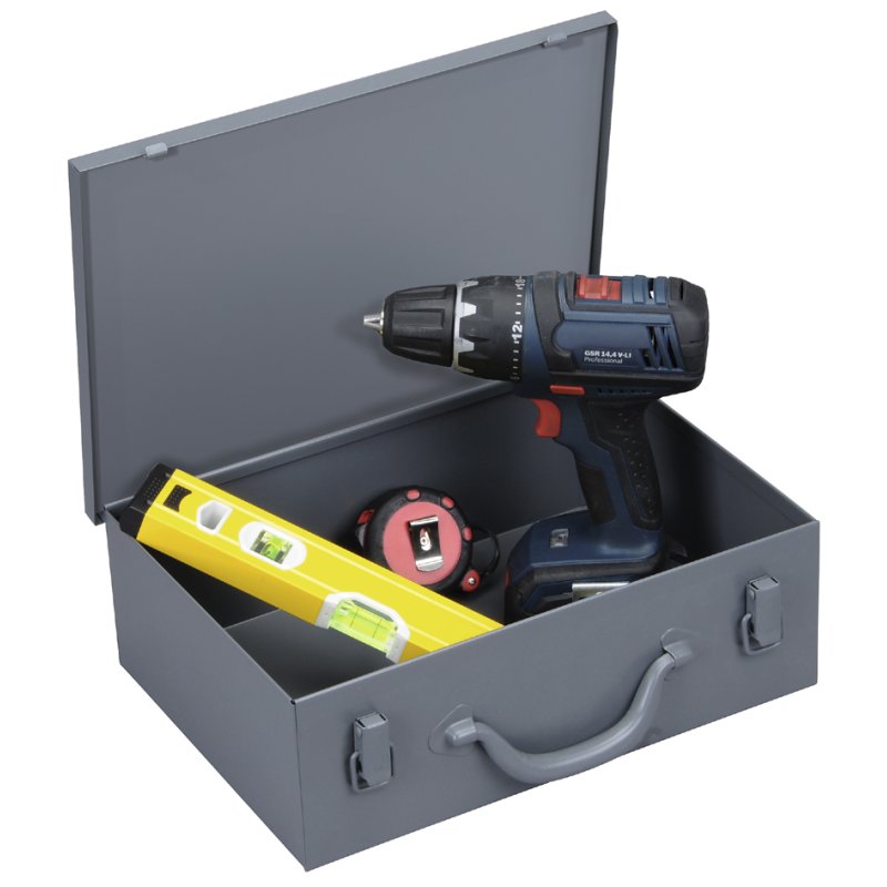 Allit gereedschapskoffer DinoPlus metaal 33, grijs