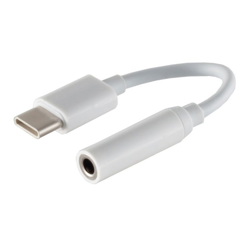 Shiverpeaks USB-C naar 3,5mm audio-adapter met microfoonondersteuning