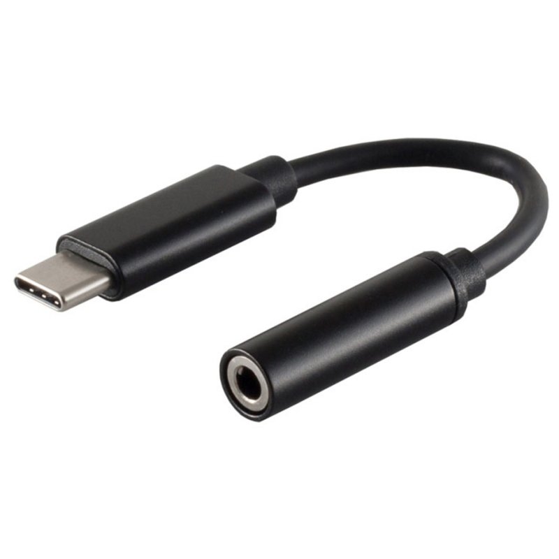 Shiverpeaks USB-C naar 3,5mm audio adapter met microfoon