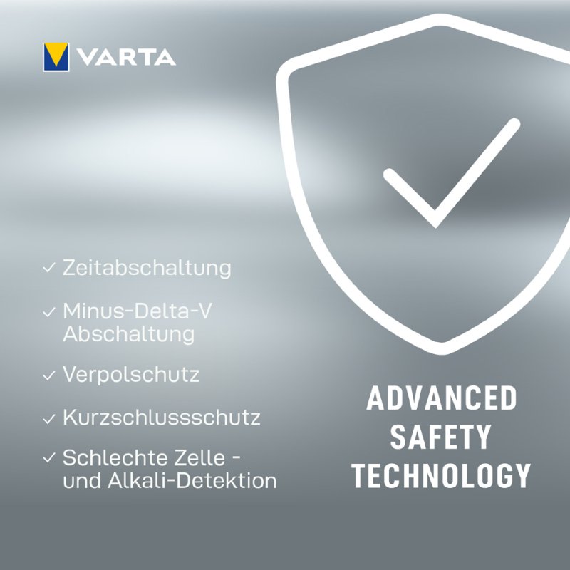 VARTA LCD Multi lader, zonder batterijen