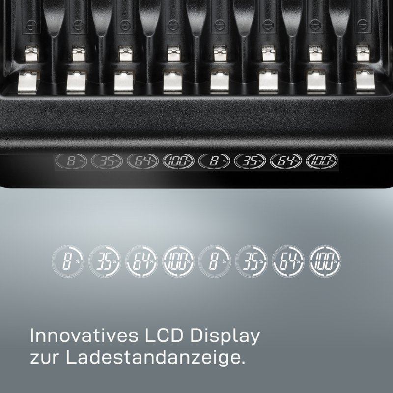 VARTA LCD Multi lader, zonder batterijen