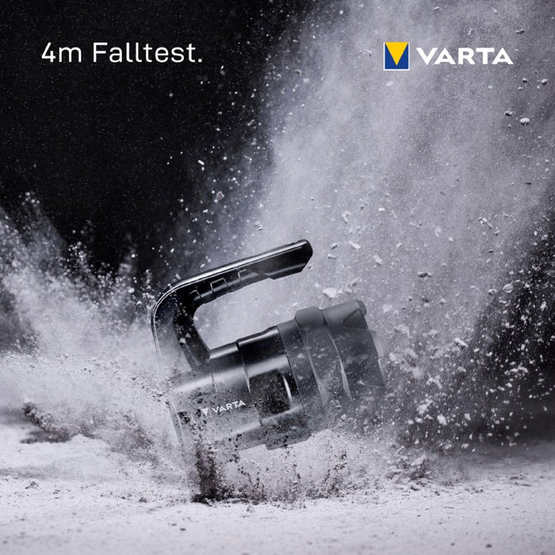 VARTA zaklamp Indestructible BL20 Pro inclusief 6x AA batterijen