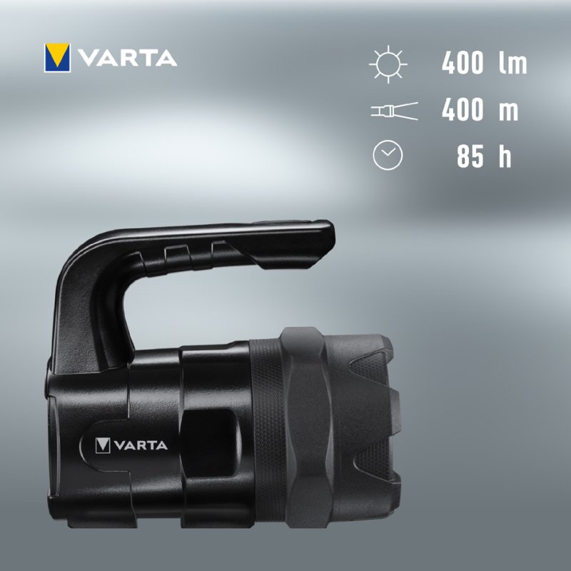 VARTA zaklamp Indestructible BL20 Pro inclusief 6x AA batterijen
