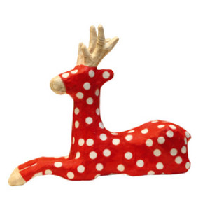 décopatch Papier-maché Set Rendier, 5-delig