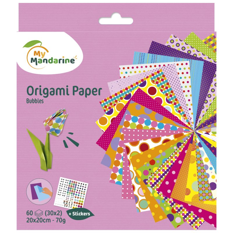 My Mandarine Vouwbladen - Luchtbellen