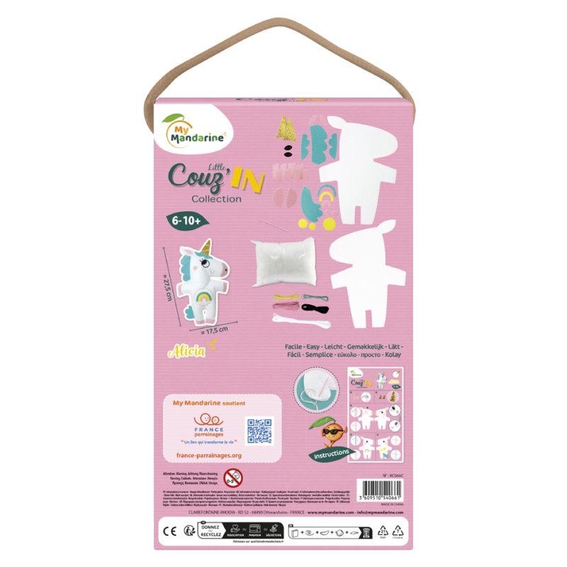 Sinaasappelgeur Naaiset 'Kleine Neefje', Eenhoorn Alicia