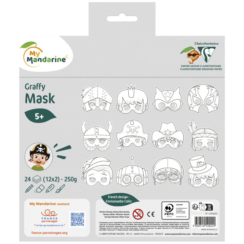 Sinaasappelgeurige kleurboek voor jongens