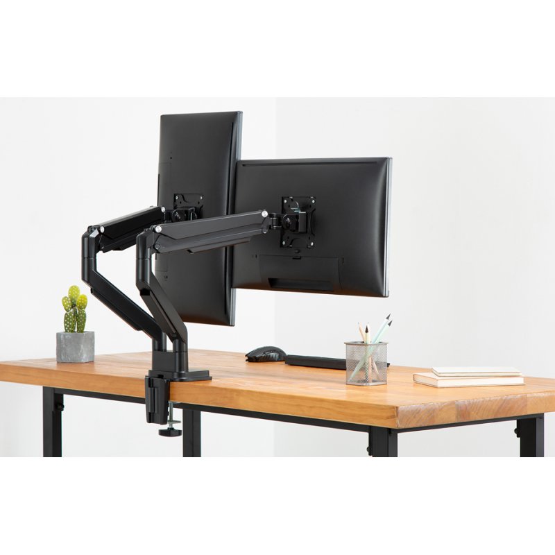 DIGITUS universele monitorarm met klem voor 15-32 inch schermen