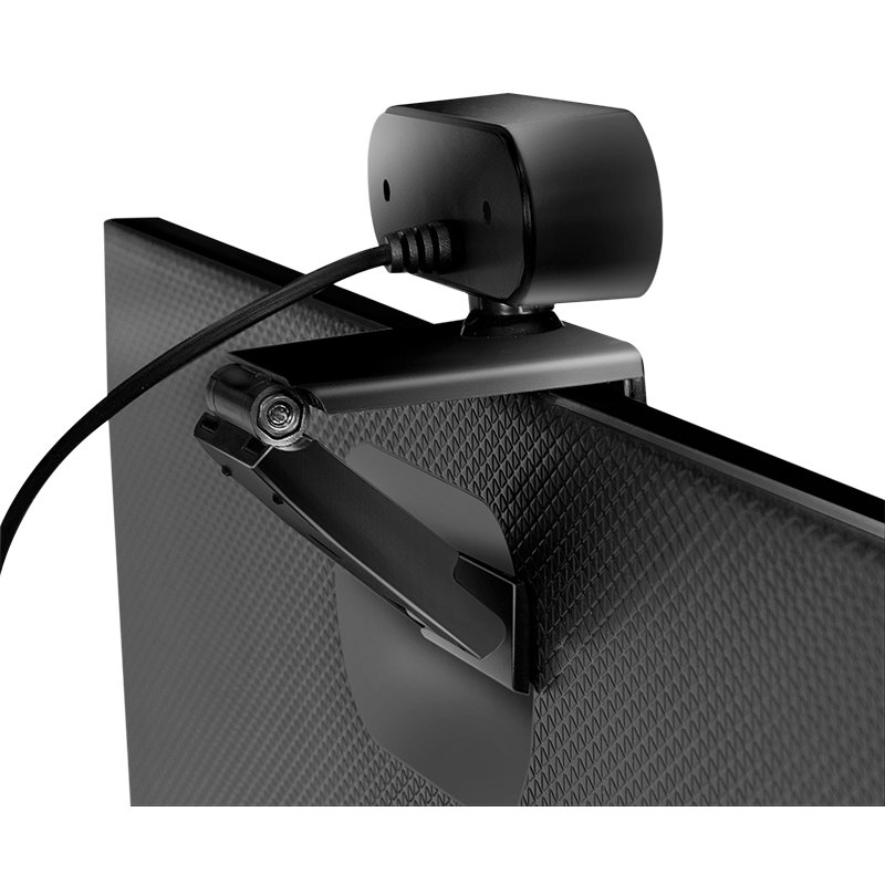 LogiLink HD USB-webcam met microfoon, zwart