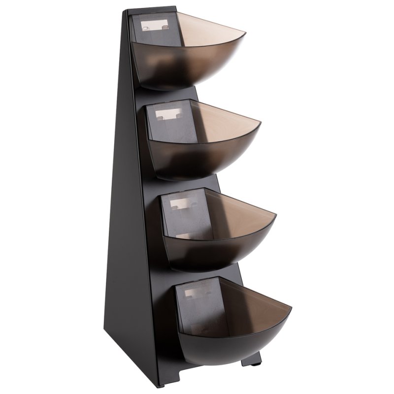 APS portioneerrek Multi Rack, 4-traps, roestvrij staal