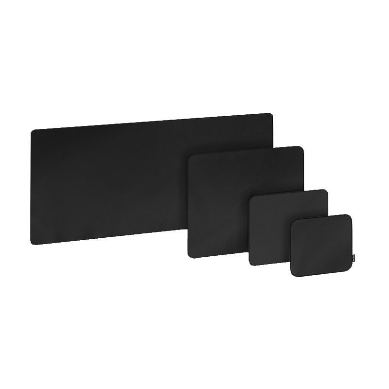 LogiLink Gamingmuismat, gestikte randen, extra groot, zwart