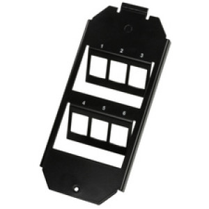 LogiLink vloertank houder 3-voudig voor 6 Keystone modules