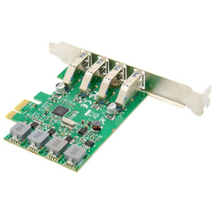 USB 3.0 PCI Express uitbreidingskaart, 4 poorten