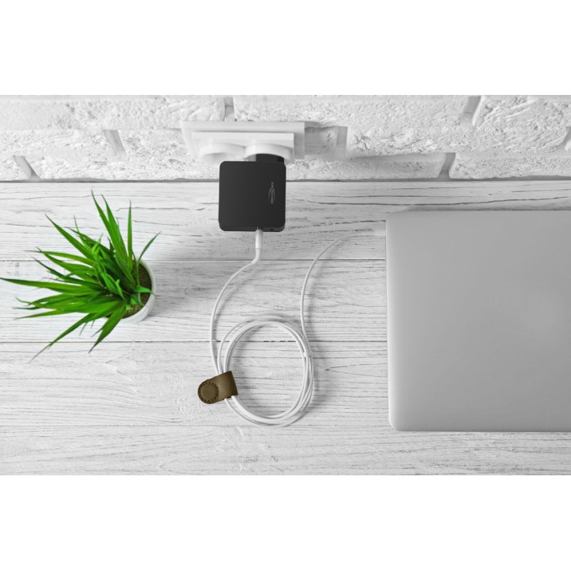 ANSMANN - USB-stopcontactadapter - Home Charger 247PD - Zwart