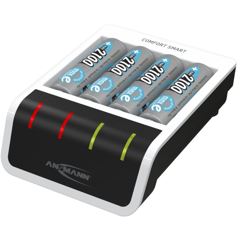 ANSMANN Comfort Smart snellader wit/zwart
