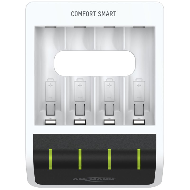 ANSMANN Comfort Smart snellader wit/zwart