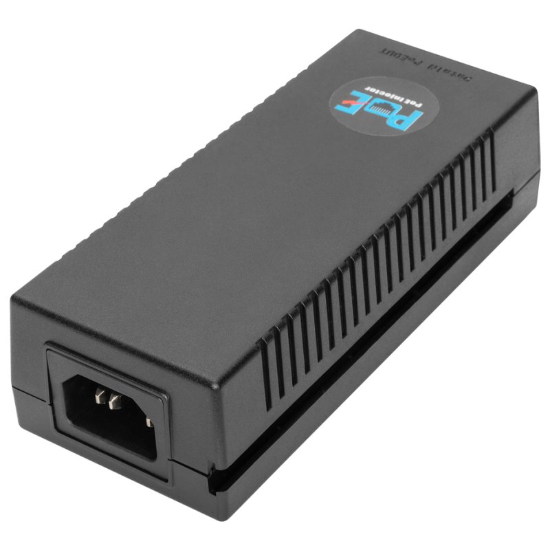10 Gigabit Ethernet PoE+ Injectie-eenheid, 802.3at, 30 W