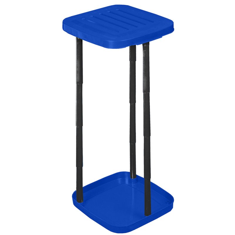 Vuilniszakhouder ECO met deksel, zwart