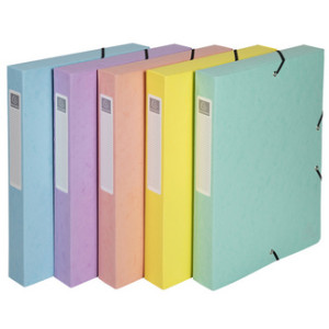 EXACOMPTA verzamelbox Aquarel A4 40mm kleuren gesorteerd