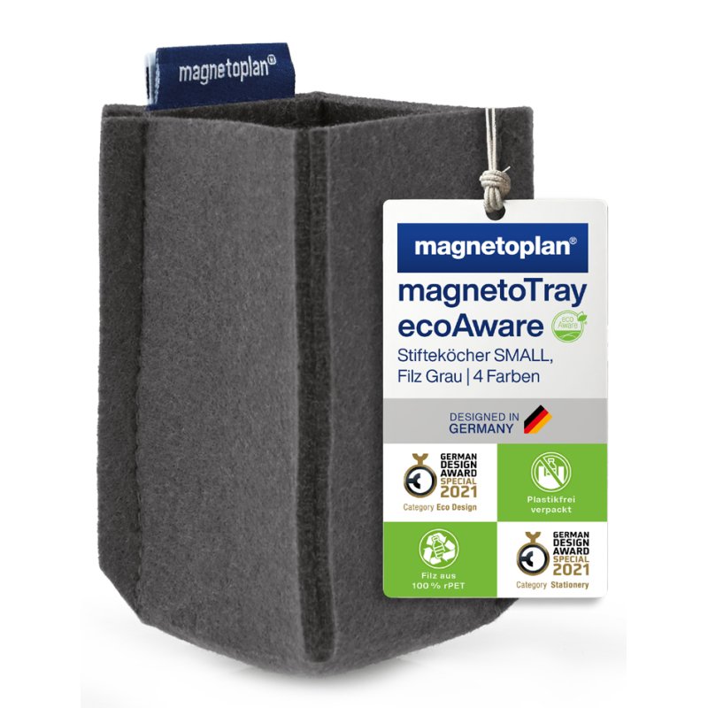 Magnetoplan magnetische pennenhouder magnetoTray small blauw