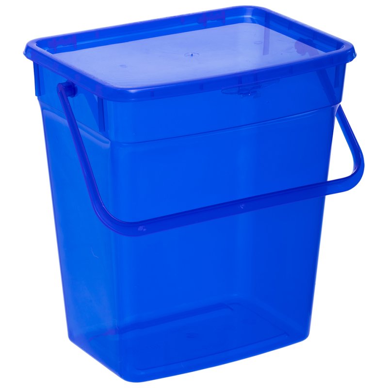 Plast Team wasmiddelbox transparant 10 liter