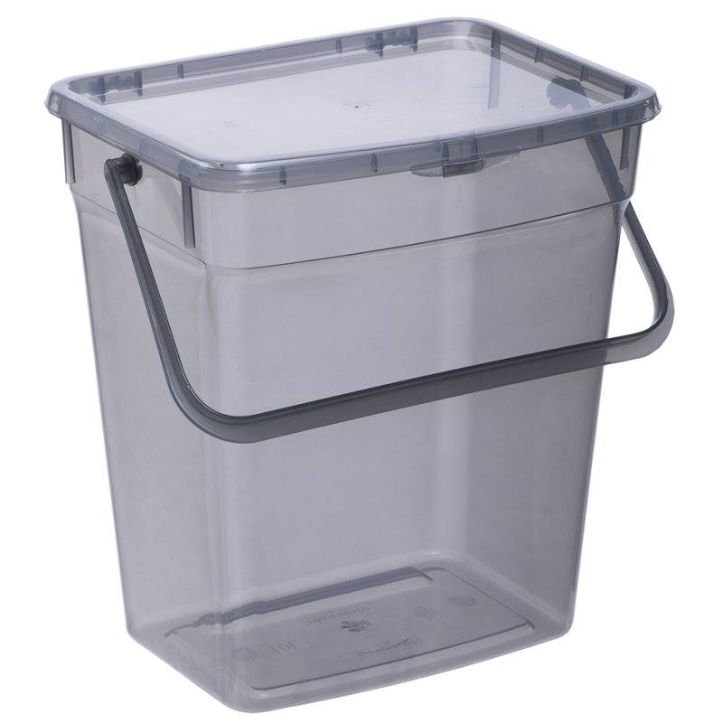 Plast Team wasmiddelbox transparant 10 liter