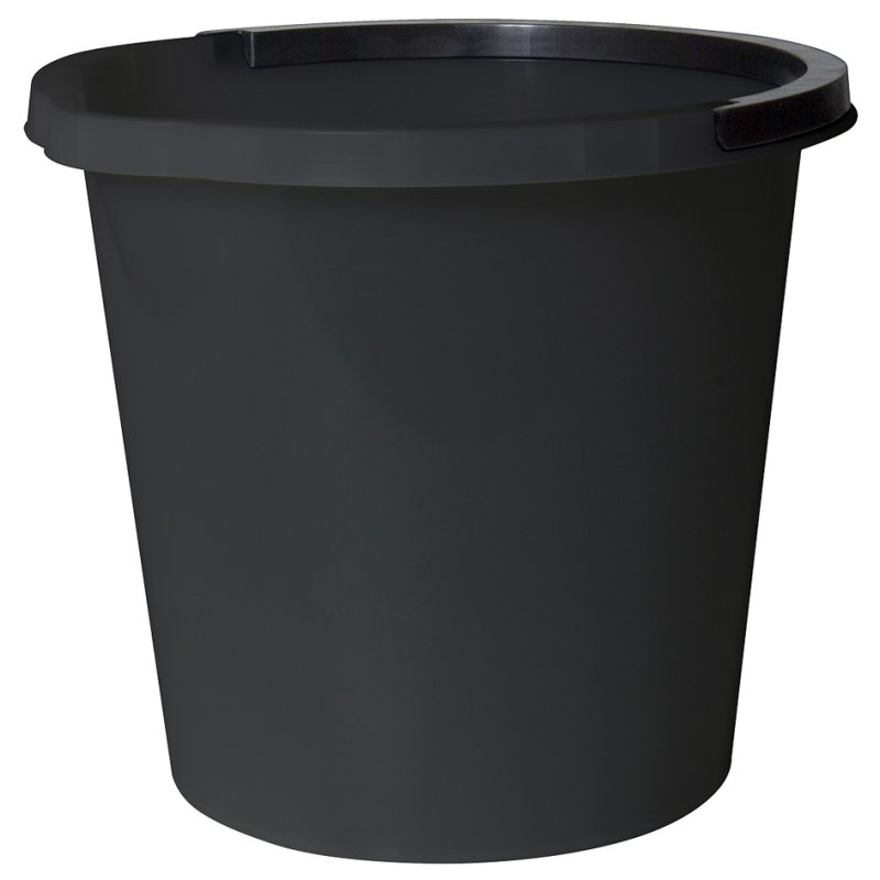 Plast Team dweil emmer ATLANTA 10 liter zwart