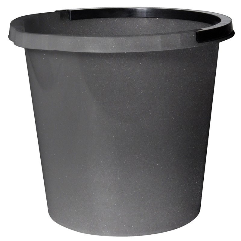 Plast Team dweil emmer ATLANTA 10 liter zwart