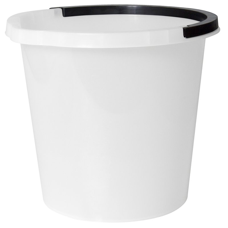 Plast Team dweil emmer ATLANTA 10 liter zwart