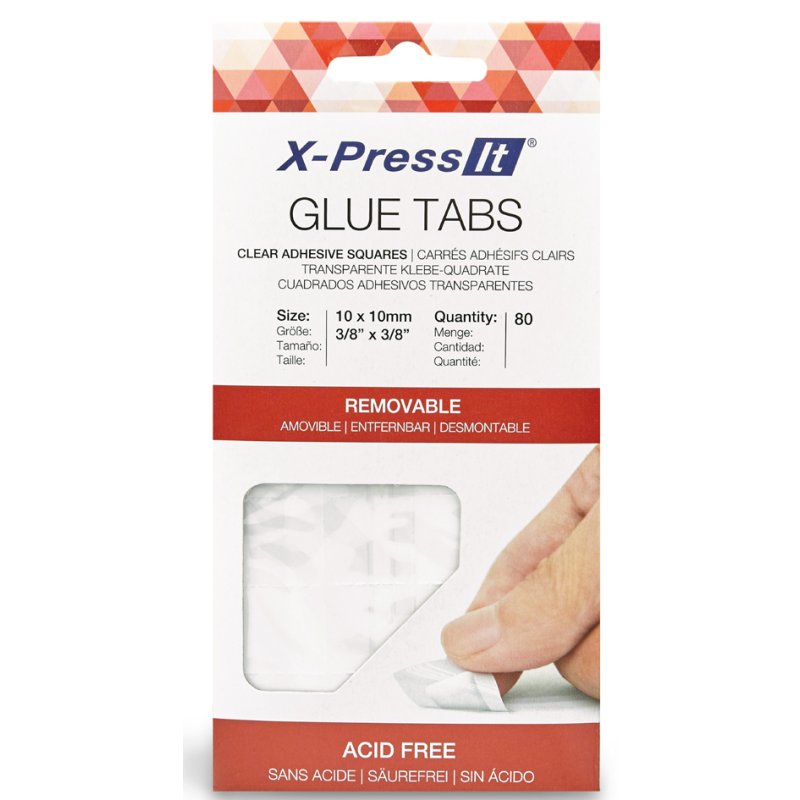 transotype X-Press It kleefvierkanten, herpositioneerbaar