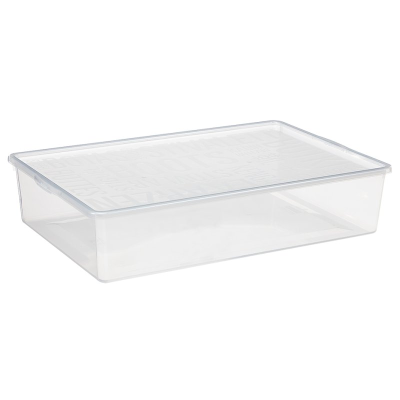 Kunststof schoenenopbergdoos Basismodel, laarzen.