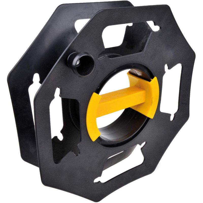 Cartrend handkabelhaspel kunststof zwart 25m