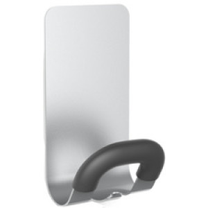 Magnetische klerenhaak 'MAG2', zilverkleurig, 1 haak