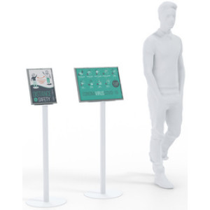 PAPERFLOW Infostandaard A4, hoogte 1.155 mm