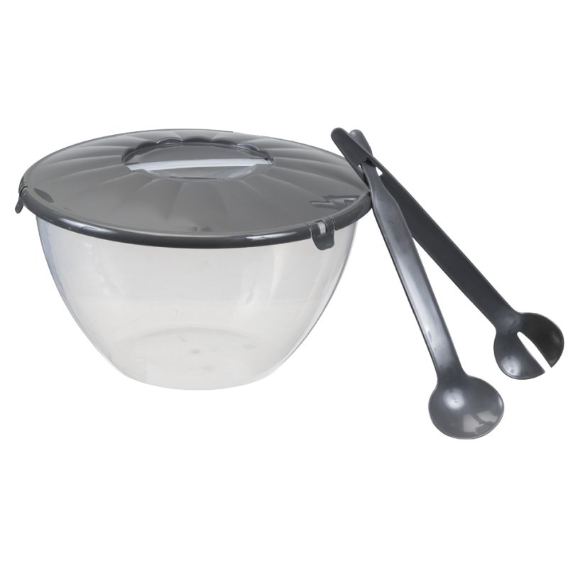 Grote saladeserviesset met slabestek