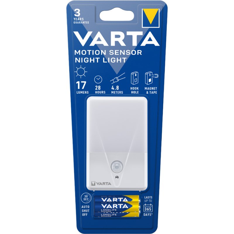 VARTA LED-oriëntatielicht met bewegingssensor, set van 2