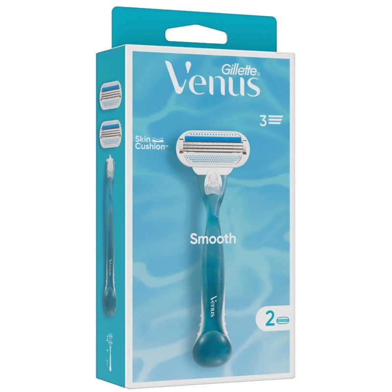 Gillette voor Vrouwen Venus Gladde Navulmesjes, 4 stuks