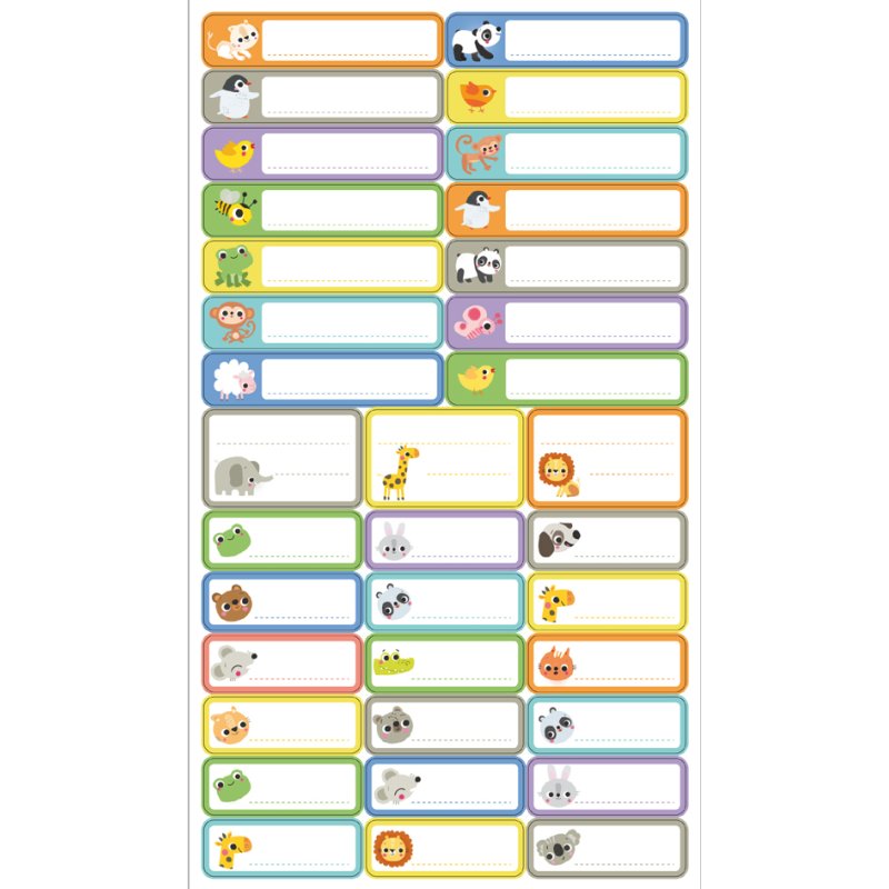 Kleurrijke strijkletters voor kinderen